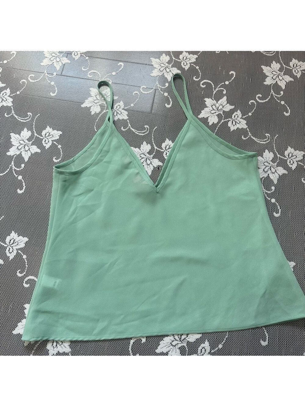 Ted Baker Mint Green Camisole Sz 4 ( US 8-10)